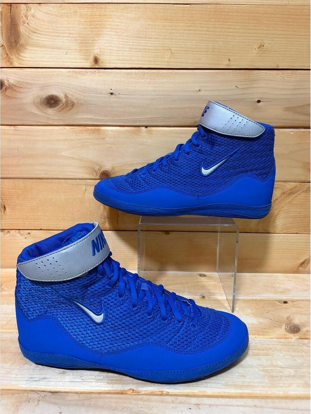 Nike inflict 3 Wrestling shoes in triple blue - Mens 7 / Womens 8.5 325256-401